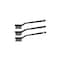 Hyde Hyde 10 in. L Stainless Steel Mini Bristle Brush, PK3 46650 - alternate 2